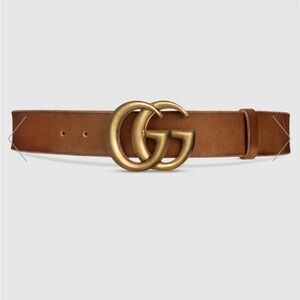 Gucci GG Marmont Wide Belt Authentic
